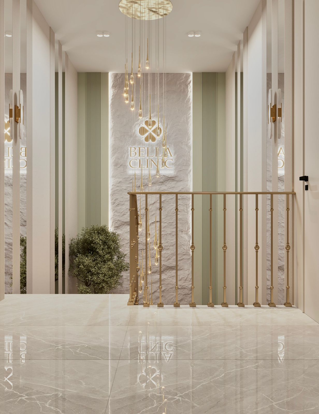 Интерьер клиники Bella Clinic